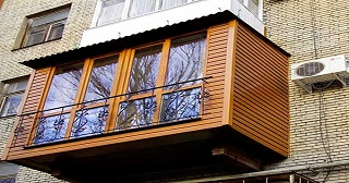 Внешняя отделка балкона Качканар цена от 1018 руб. м/2.
